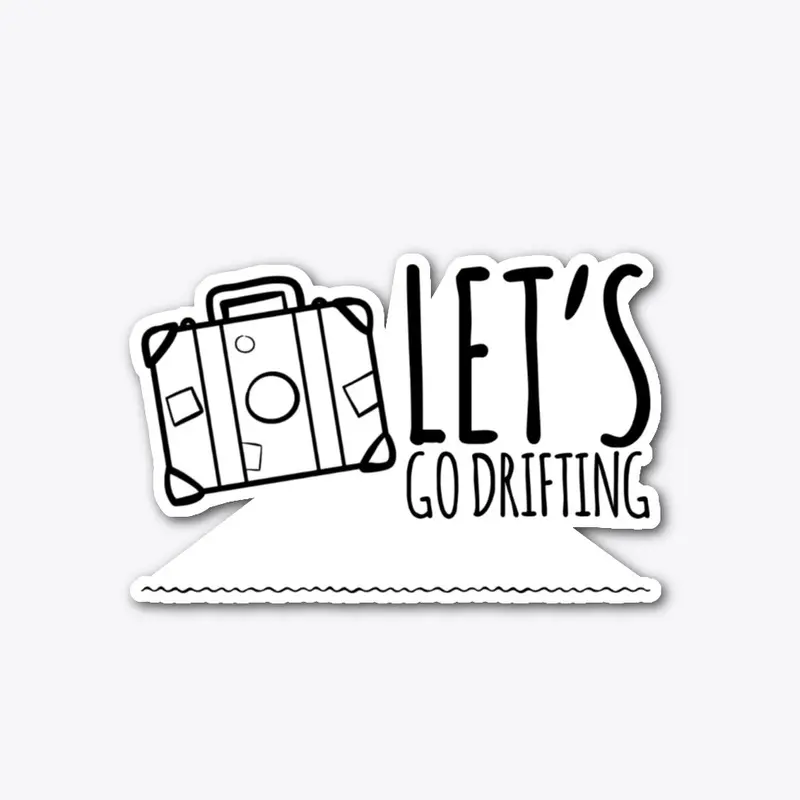 Let's Go Drifting Suitcase